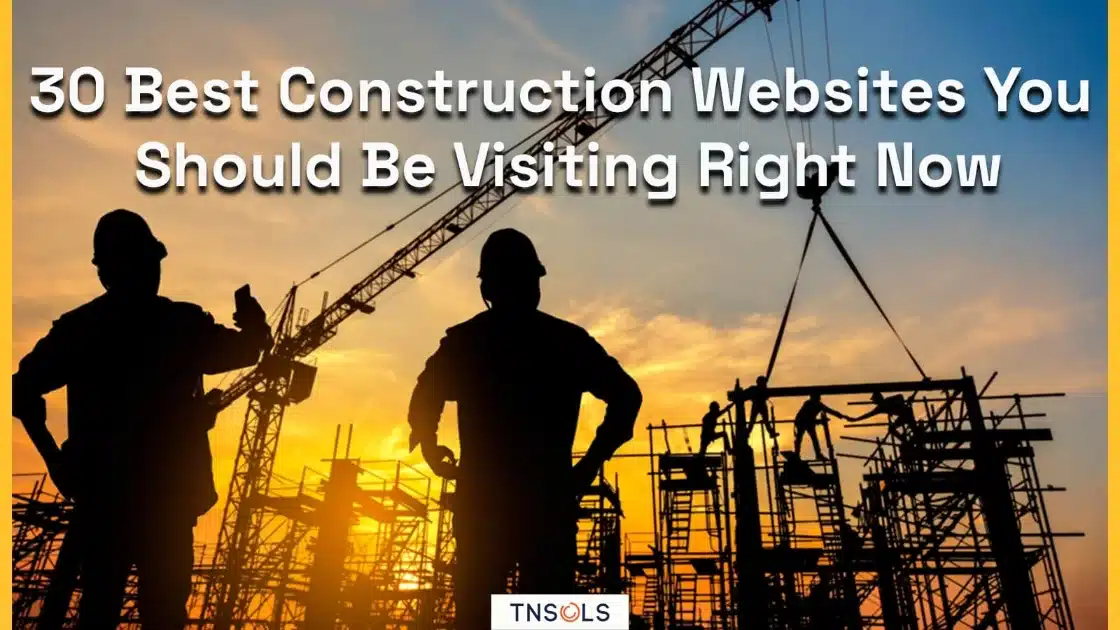 30 Best Construction Company Websites