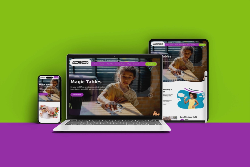 Kids Education & Skill Development Website